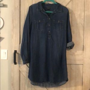Lucky Brand denim dress L